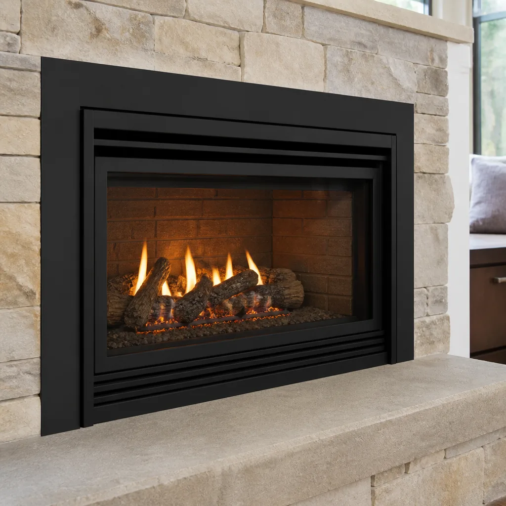 Gas fireplace service